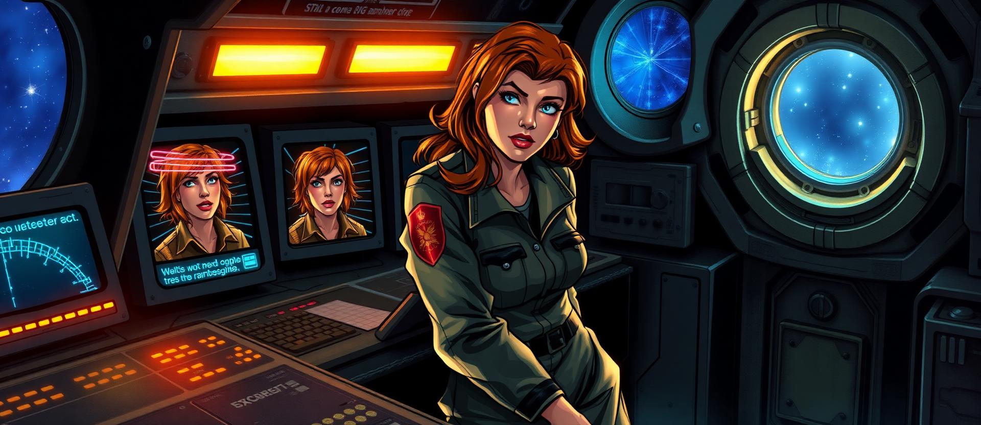 Signal Lost key art featuring the cast