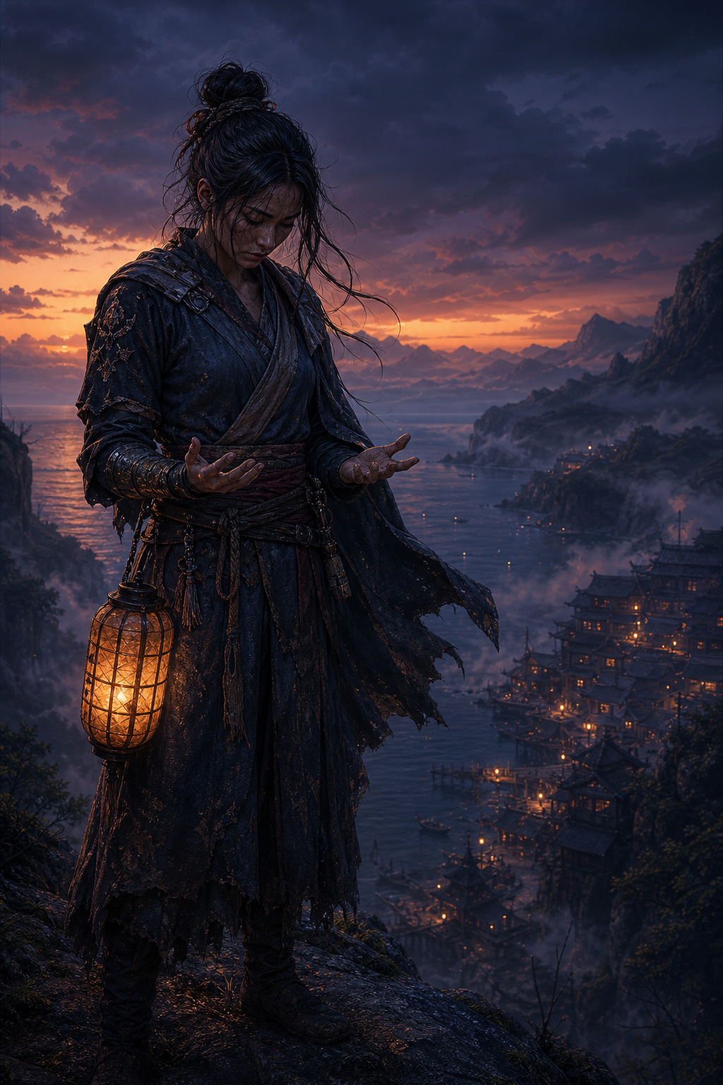 Lantern Oath — cover art featuring Master Ren
