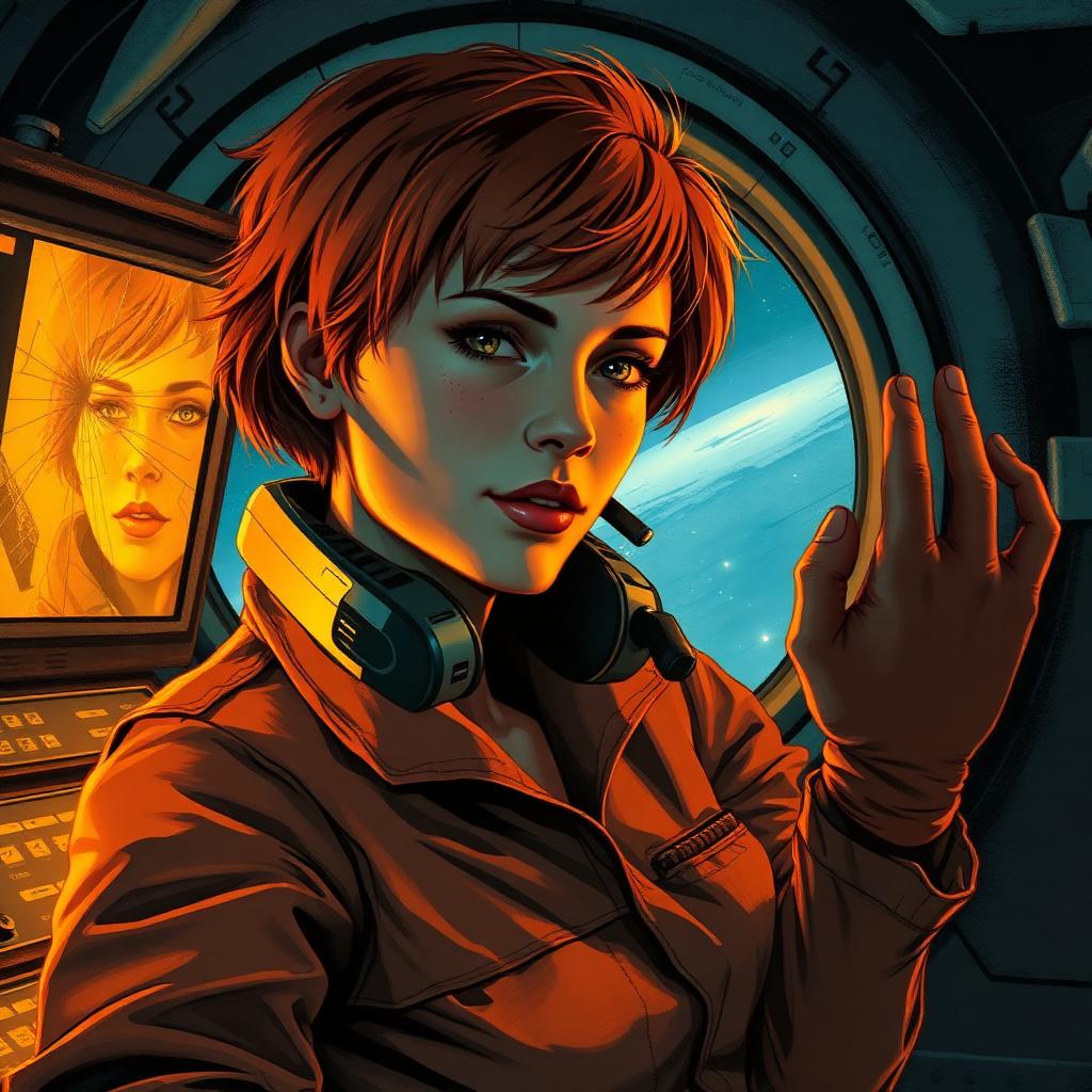 Signal Lost — cover art featuring Reva Quinn