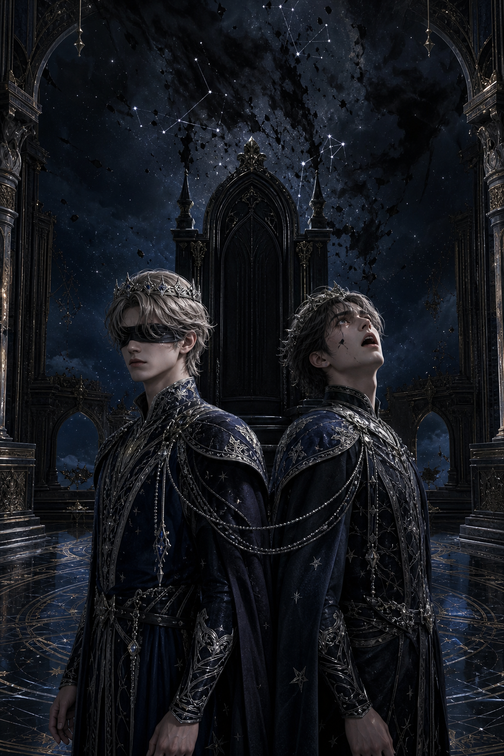 The Starless Court — cover art featuring Prince Halen