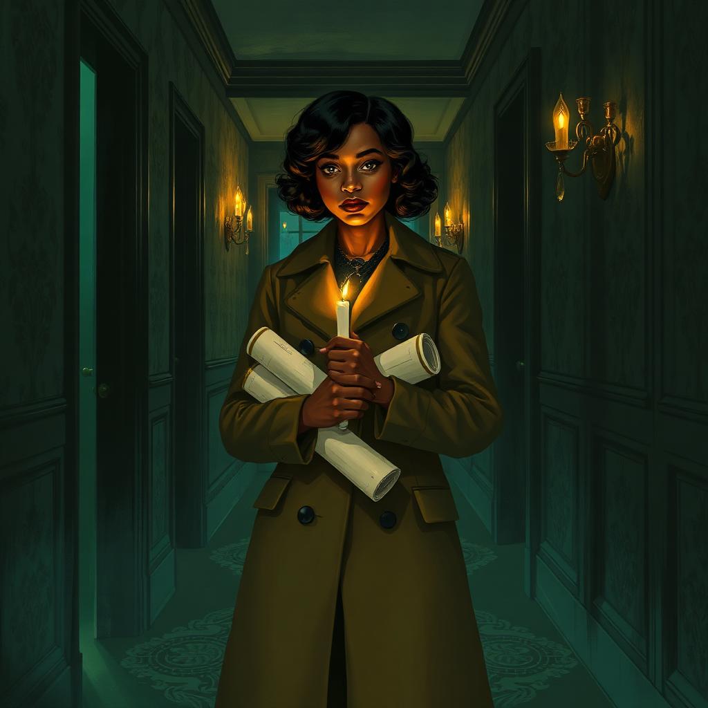 The Quiet House — cover art featuring Della