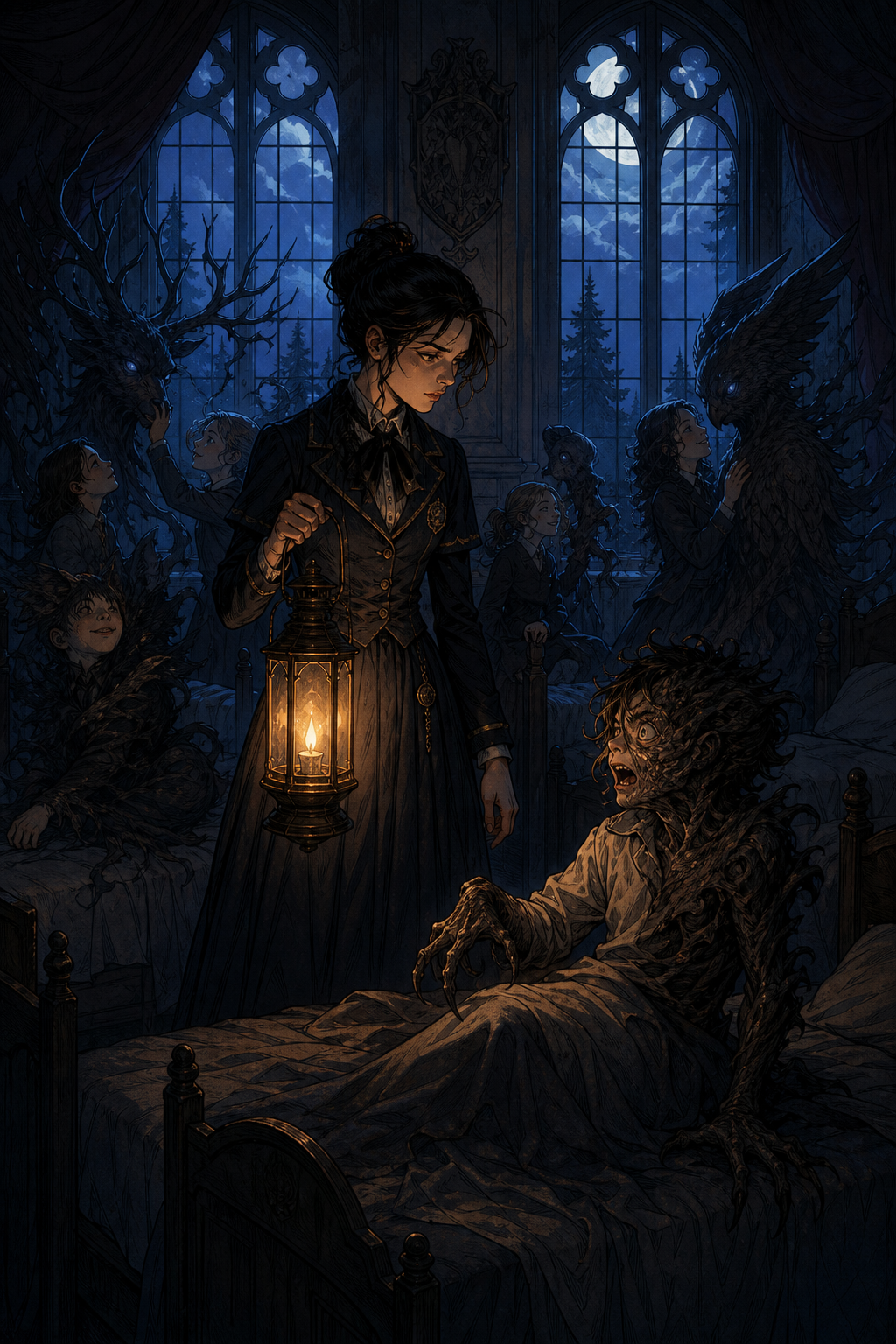 Gentle Monsters — cover art featuring Wren