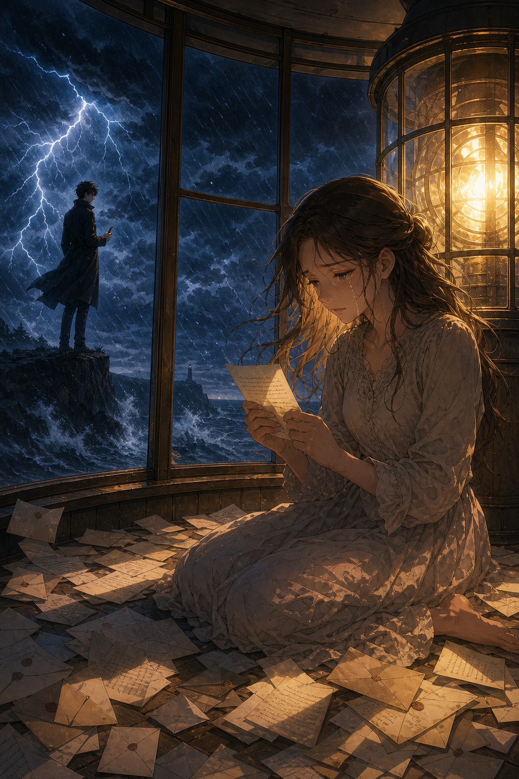Letters to a Storm — cover art featuring Anya